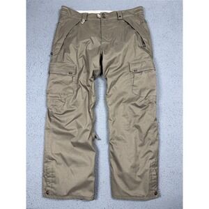 686 Snow Pants Mens XL Infidry Brown Mannual Alloy Insulated Waterproof Ski